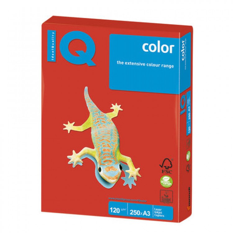 Бумага цветная для офисной техники IQ Color